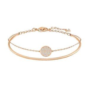 Swarovski double layer bracelet